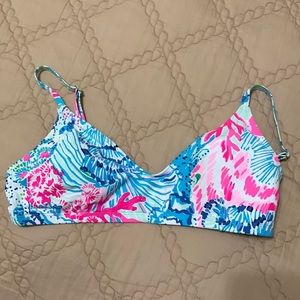 Lily Pulitzer bralette bikini top